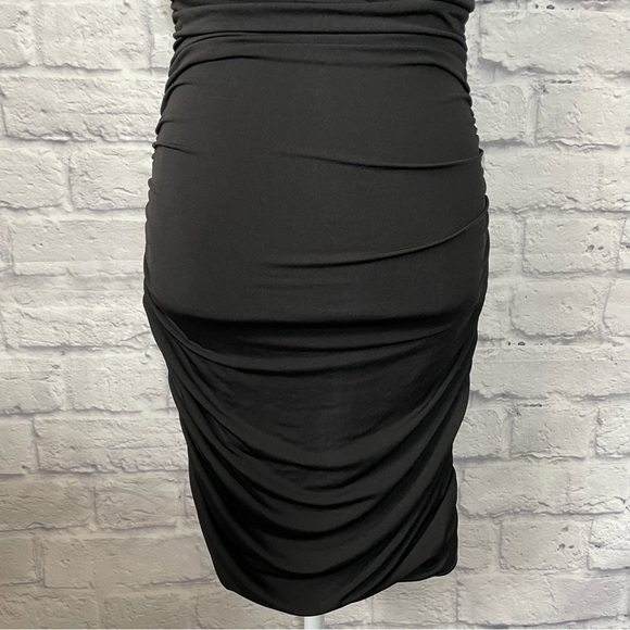 Reitmans Cowl Neck Sleeveless Body Con Dress Size Extra Small - Picture 4 of 9